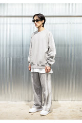 リバースロゴインシシャンポケットスウェット/REVERSE INCISON POCKET SWEAT SHIRTS