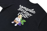 フルーツクオッカTシャツ / FRUIT QUOKKA TEE_NAVY