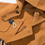 カットポイントダッフルコート / CUT POINT DUFFLE COAT - CAMEL