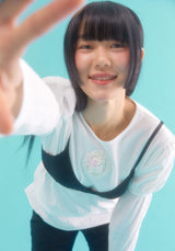 layered puff top_ivory