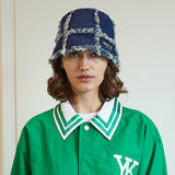 Vintage denim bucket hat