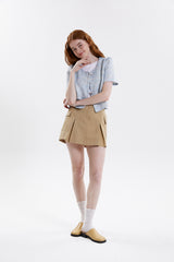 カーゴプリーツスカート/CARGO PLEATS SKIRT