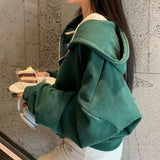 エンブロイダリー２wayフーディジップアップ