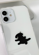 フォーンケースオブアラビットザットフェルダウン / A phone case of a rabbit that fell down
