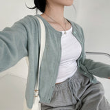 Round Neck Cardigan