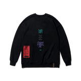PRAY OVERSIZED HEAVY SWEAT CREWNECK WHITE / BLACK (4626253643894)