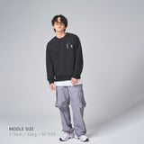 ベーシックロゴクルーネック / Basic Logo Crew Neck Black (4561790304374)