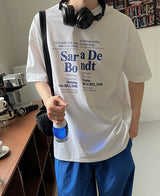 クールエバーリングレタリング半袖 (3 color)