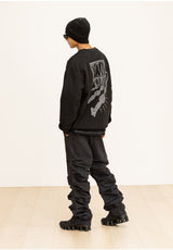 クランブルデニムパンツ / CRUMBLE DENIM PANTS