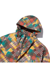 マルチチェックウインドジャケット / Multi Check Wind Jacket_Green Check (6678750920822)