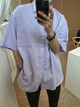 ASCLO Perfect Over Cotton Short Sleeve Shirt (5color)