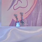 treble clef piercing