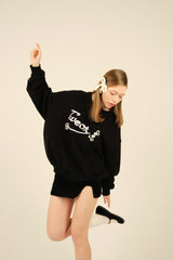 フローラルスウェットシャツ/FLORAL SWEATSHIRT