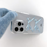 Sky ribbon jelly hard case (clear)