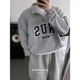 Huke x Nus. half zip-up