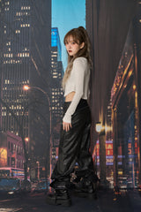 スムースロングスリーブ / SMOOTH LONG SLEEVES (IVORY)