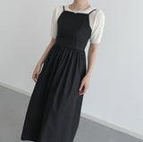 Chemistry Square Cropped Short-Sleeved Knitwear [4 colors]