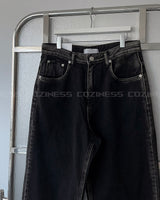 TR2474 Touch Milk Black Jeans (XS ~ L)
