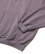  BLUR HEART LOOSE HOODIE ZIP UP_INDI PINK