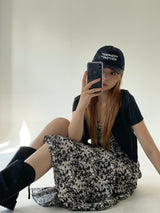(L/S Collection)  Black Swan Dress