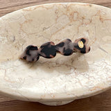 oar Heart Hair Point-pin [BEIGE LEOPARD]