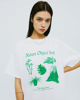 ネイチャーオブジェクトTシャツ/NATURE OBJECT TSHIRT-WHITE