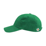 バックスモールフラワー刺繡ボールキャップ/Back Small Flower Embroidery Ball Cap
