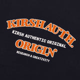KIRSH ARCH LOGO BASIC SWEATSHIRT [DARK NAVY]