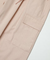 ワイドコットンカーゴパンツ / WIDE COTTON CARGO PANTS - LIGHT PINK