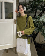 ボーイフレンドオーバーニット (3 color)