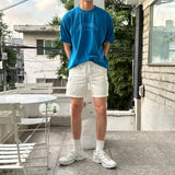 LMNサンフランシスコ ピグメントウォッシング半袖Tシャツ / LMN San Francisco Pigment Washing Short-Sleeved T-Shirt (4 colors)