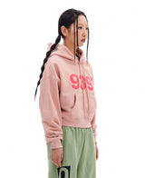 939ロゴクロップフード / 939 LOGO CROP HOOD (PINK)
