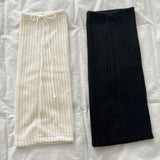 Bael Napping Bootcut Ribbed String Leg Warmer