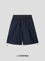 デニムスキッパーショーツ / Denim Skipper Shorts
