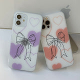 Pink Small Ribbon - Love Ribbon Phone Case_matt