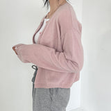 Round Neck Cardigan