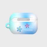 JELLY FLOWER-SKY BLUE(AIR PODS PRO-HARD) (6602475405430)