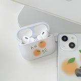 チェリーオレンジ AirPods ケース_マット
