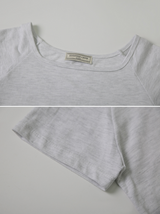 [SHOPPERMADE] Square Raglan Short Sleeve T-Shirt (6color)