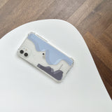 Cloudy Wave (Jell hard bumper+Acrylic Tok) (6587633565814)