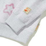 KIRSH X MISAKI KAWAI ARTWORK POINT HOODIE [MELANGE GRAY]