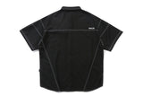 フロントポケットワークシャツ/FRONT POCKET WORK SHIRT_BLACK