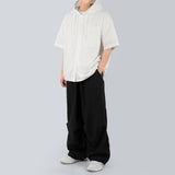 テンセルフードシャツ / Tencel Hooded shirt
