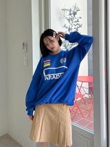 スポーティラインスウェットシャツ/Sporty Line Sweatshirt (2color)
