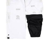 WDフューチャーリフレクティブトラックパンツ / BSR2223FWPT040 WD FUTURE REFLECTIVE TRACK PANTS WHITE
