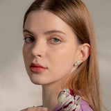 セラミックデイリーパールドロップピアス/Ceramic daily pearl drop earring(Mint)