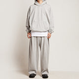 ワイドフィットツータックプリーツスウェットパンツ/DAMP WIDE FIT TWO-TUCK PLEAT SWEAT PANTS