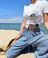 ツイストテンションクロップTシャツ