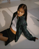 ボーホーロッカーガールボタンアップシャツ / Boho Rocker Girl Button-up Shirt