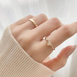 ラブミーレイヤードリングセット / Love Me Layered Ring Set / 11 set / 2 color